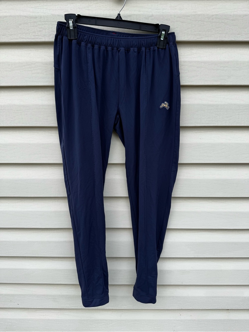 Tracksmith‎ Session Pants Navy Ankle Zip Size medium